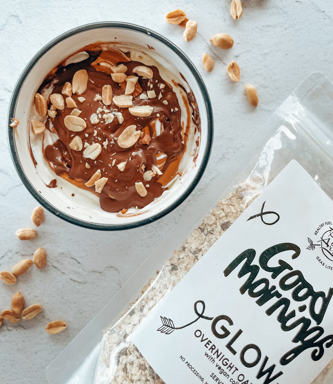 Snickers Overnight Oats