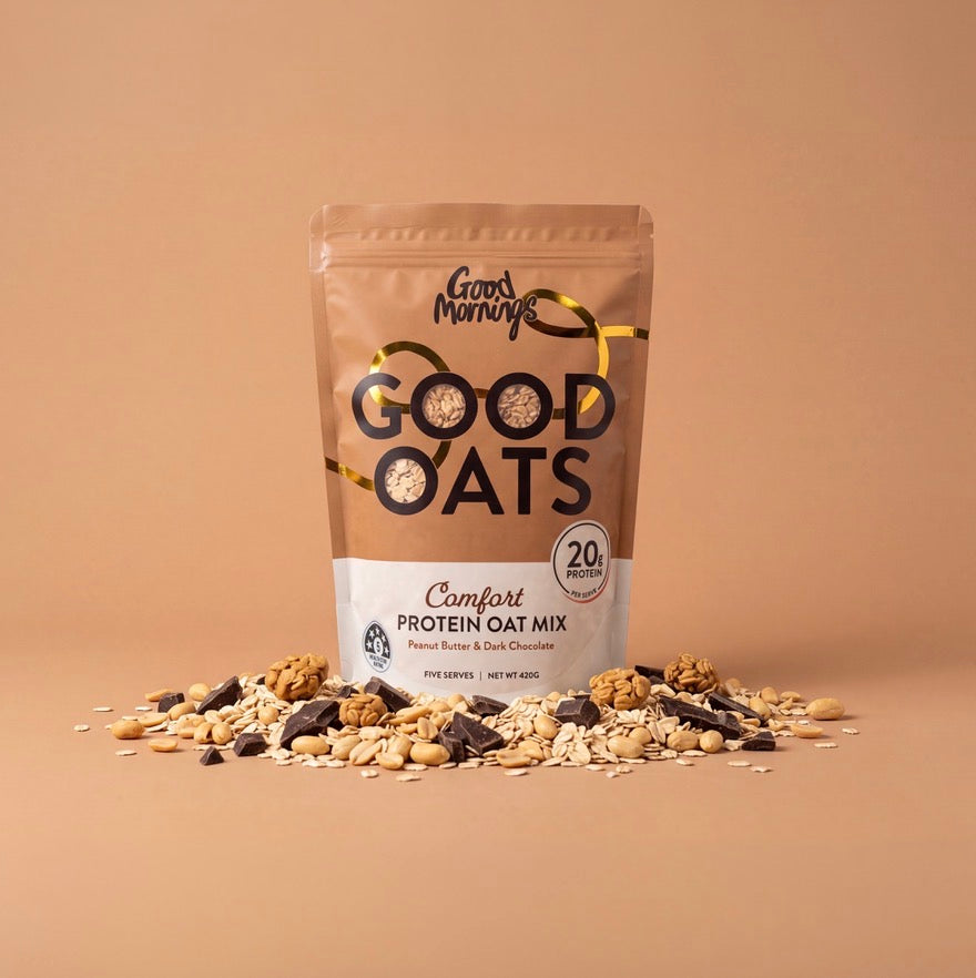 Comfort Peanut Butter & Dark Chocolate Overnight Oat Mix