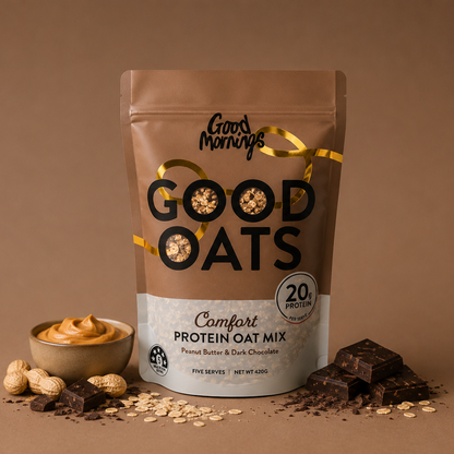Comfort Peanut Butter & Dark Chocolate Overnight Oat Mix