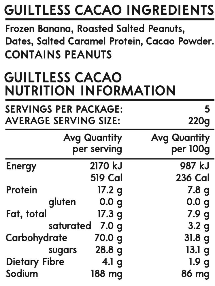 Guiltless Cacao 5 Pack